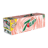 7 Up Soda Cherry Diet 12 Oz Cool Pack Left Picture